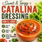 Skip the bottle—this homemade Catalina dressing is sweet, tangy, and incredibly easy to make. This Catalina salad dressing recipe is perfect for salads, marinades, and more. If you’ve been searching for how to make Catalina dressing, this one’s a keeper!