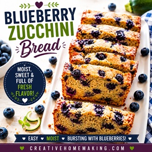 Moist Blueberry Zucchini Bread You'll Make All Summer