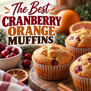 The Best Cranberry Orange Muffins for Fall