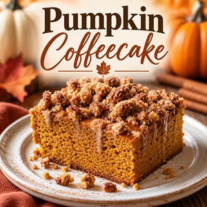 The Best Pumpkin Coffee Cake for Fall
