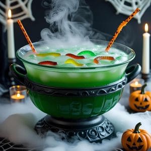 This fun and festive Witch’s Brew Punch is perfect for little ghouls and goblins! Sweet, colorful, and party-ready—your guests will love this spooky sip.