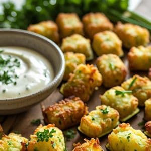 Enjoy a guilt-free snack with these easy air fryer zucchini tots. Made with fresh zucchini and simple ingredients, they’re a delicious alternative to traditional potato tots.