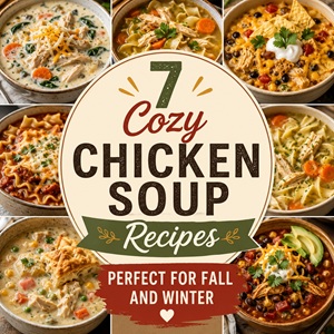 Warm up with seven hearty chicken soup recipes the whole family will love. From creamy comfort food to bold Tex-Mex and Asian-inspired flavors, these cozy soups are perfect for busy weeknights, meal prep, and satisfying easy family dinners.