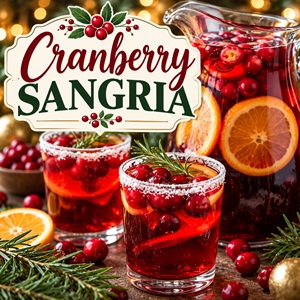Easy Cranberry Sangria Recipe for Holiday Entertaining