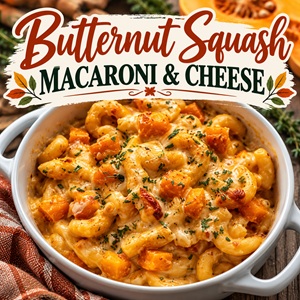 The Ultimate Fall Mac and Cheese with Butternut Squash