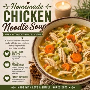 Cozy Chicken Noodle Soup Recipe Everyone Will Love