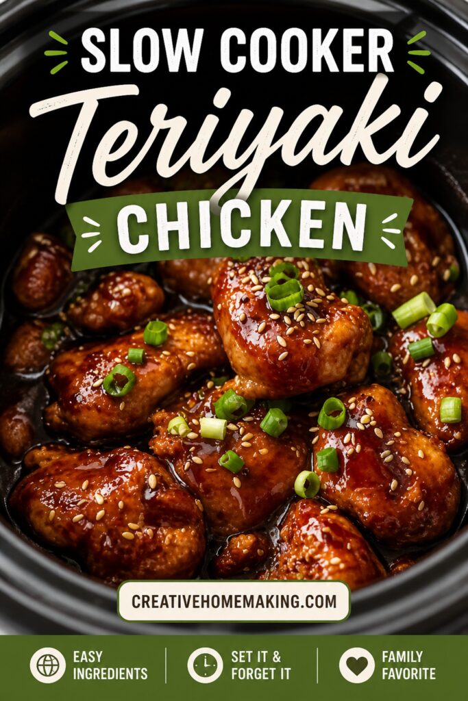 Make this best crockpot chicken with a rich, homemade sauce that’s better than takeout. This easy chicken teriyaki recipe is perfect for busy nights and works great as a healthy slow cooker meal.