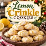 Love lemon desserts? These soft and chewy lemon crinkle cookies are bursting with fresh lemon flavor and have a beautiful powdered sugar coating. They're perfect for Christmas cookie exchanges, holiday parties, cookie platters, or whenever you're craving a bright and sweet homemade treat.