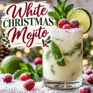 White Christmas Mojito – A Refreshing Winter Cocktail