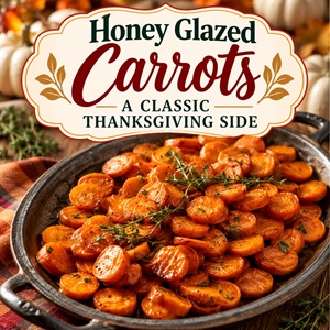 Easy Honey Glazed Carrots for Thanksgiving Dinner