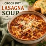 Skip the layering and enjoy all the flavors of classic lasagna in this delicious slow cooker lasagna soup. Rich, cheesy, and incredibly satisfying, this cozy soup recipe is ideal for busy weeknights, family dinners, potlucks, and cool fall and winter days.
