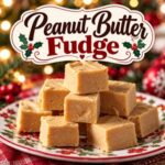 This easy Peanut Butter Fudge recipe is perfect for Christmas candy trays, holiday parties, and homemade gifts! Creamy, rich peanut butter fudge makes a delicious treat to share with family and friends. If you love homemade fudge, try these other festive favorites too: Candy Cane Fudge, Eggnog Fudge, Christmas Cookie Fudge, and Oreo Fudge. Save these easy Christmas fudge recipes for your holiday baking!