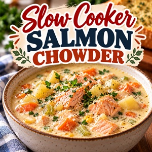 Slow Cooker Salmon Chowder Recipe for a Cozy Dinner