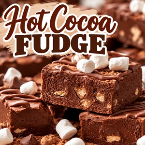 Looking for an easy Christmas fudge recipe? This hot chocolate fudge is rich, chocolatey, and topped with marshmallows for that classic hot cocoa flavor. It's a fun addition to your Christmas candy collection and makes a delicious treat to share with family and friends. Add it to your holiday dessert platter or package it up for homemade Christmas gifts.