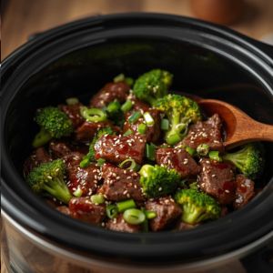 Better Than Takeout Crockpot Beef and Broccoli