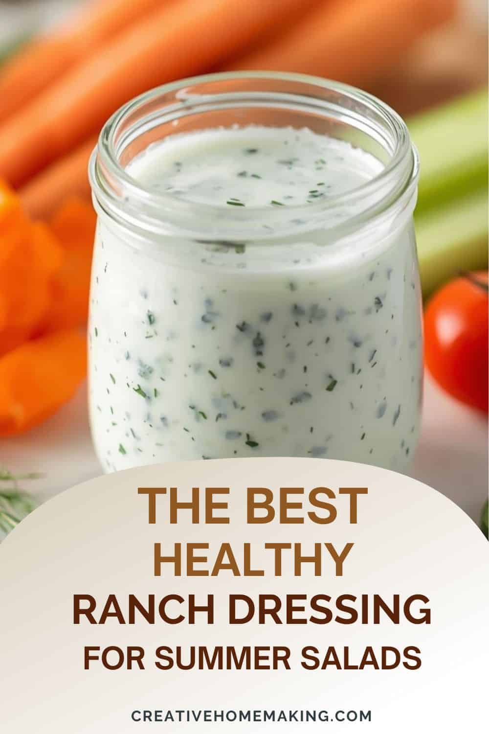 Ranch Dressing Script The Healthy Ranch Dressing Everyone’s Obsessed With - Creative Homemaking
