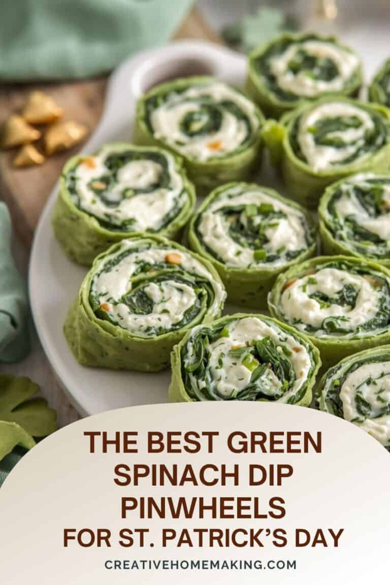 Easy Spinach Dip Pinwheels That Disappear at Every St. Patrick’s Day ...