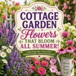 Want easy flowers that keep blooming? Discover cottage garden favorites like catmint, coreopsis, black-eyed Susans, verbena, petunias, and lavender for a gorgeous low-maintenance flower garden all summer long.
