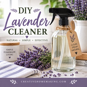 Make Your Own DIY Lavender Cleaning Spray