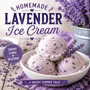 Treat yourself to a scoop of this smooth, creamy homemade lavender ice cream made with culinary lavender for a delicate floral flavor. It's one of those unforgettable summer desserts that's perfect for garden parties, weekend gatherings, or simply cooling off on a warm afternoon. If you enjoy lavender recipes, this is a delicious summer food recipe you'll want to make again and again.