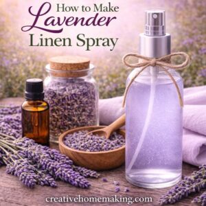 How to Make Lavender Linen Spray (Simple DIY Recipe)