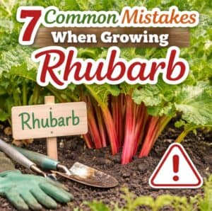 7 Common Mistakes When Growing Rhubarb (and How to Avoid Them)