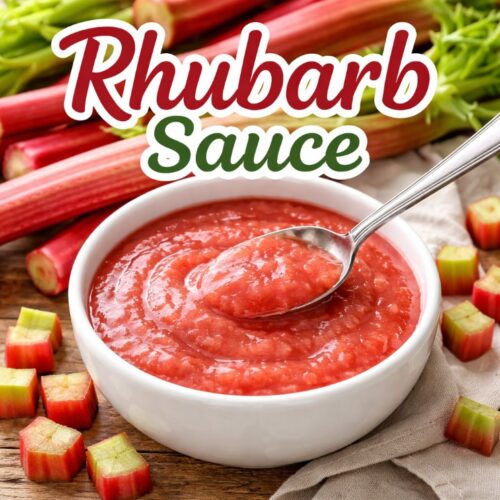 Best Rhubarb Sauce Recipe (Quick & Easy!) - Creative Homemaking