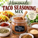 Skip the store-bought packets and make this easy taco seasoning from scratch. This DIY homemade pantry staple is perfect for tacos, burritos, and more. Try it alongside homemade poultry seasoning and other simple seasoning mixes.