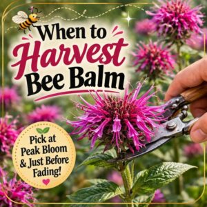 When to Harvest Bee Balm (Best Time + How to Tell It’s Ready)