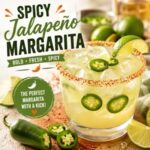 This spicy jalapeño margarita recipe is fresh, zesty, and packed with bold flavor for summer BBQs, taco nights, picnics, and 4th of July celebrations. Customize the heat from mild to spicy and enjoy the perfect refreshing summer cocktail. Also try classic margaritas, frozen strawberry margaritas, mango margaritas, blackberry margaritas, peach margaritas, and fruity strawberry margaritas!