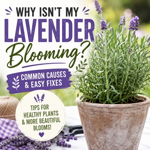 If your lavender looks healthy but isn't producing blooms, there may be an easy fix. Discover how sunlight, watering, soil conditions, fertilizer, and pruning affect flowering so you can enjoy beautiful purple blooms all season long. Perfect for cottage gardens, herb gardens, and beginner gardeners.