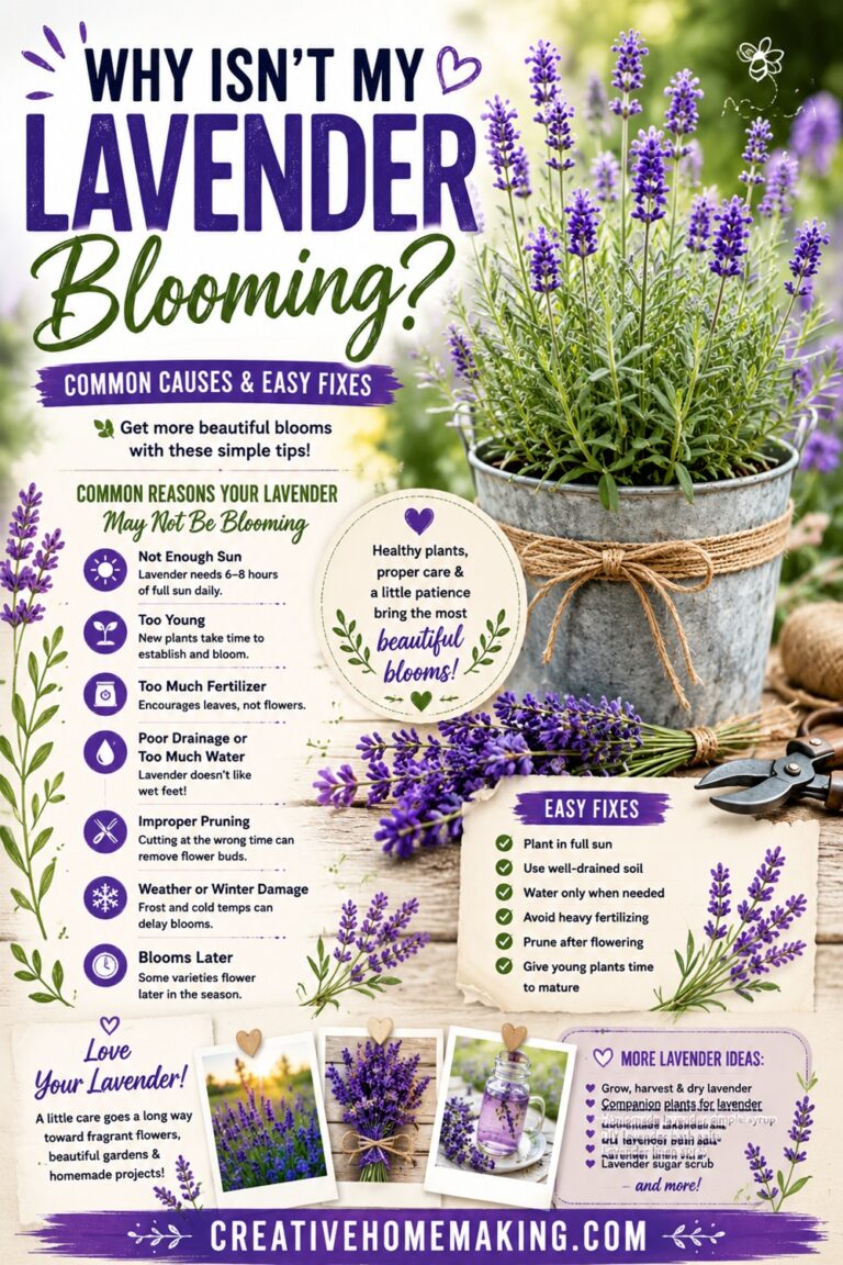 Why Isn't My Lavender Blooming? Common Causes and Easy Fixes - Creative ...