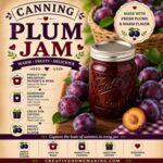 This homemade Plum Jam is sweet, fruity, and bursting with fresh plum flavor. Whether you're preserving a backyard harvest or shopping the farmers market, this easy recipe is perfect for simple homemade living and from scratch living. Delicious on toast, biscuits, and desserts.