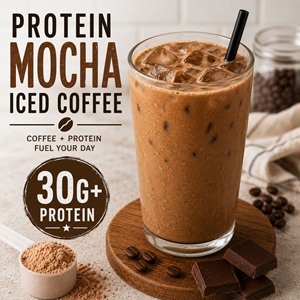 Mocha Protein Coffee Recipe (30g+ Protein)