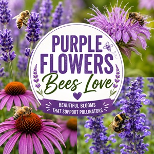 Looking for flowers that are both beautiful and beneficial? These purple blooms attract bees and other pollinators while creating the romantic look cottage gardens are known for. Learn which flowers provide nectar from spring through fall and help keep your garden full of activity all season long.