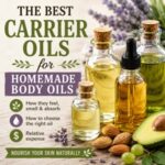 Not all carrier oils feel the same! Discover which oils absorb quickly, which are best for dry skin, and which are the most affordable. Perfect for making rose vanilla body oil, coconut vanilla body oil, vanilla sandalwood body oil, and other nourishing homemade body oils.