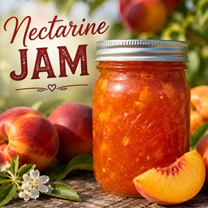 Capture the sweet flavor of summer with this easy homemade nectarine jam recipe. Made with ripe nectarines, this delicious jam is perfect for toast, biscuits, yogurt, and desserts. A wonderful addition to your homemade pantry and canning shelf.