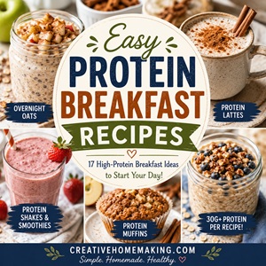 17 Easy High Protein Breakfast Recipes
