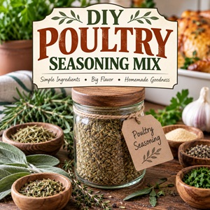 Easy DIY Poultry Seasoning Mix Recipe
