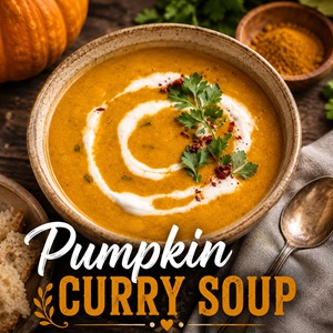 This creamy pumpkin curry soup is a delicious way to enjoy Asian-inspired flavors during the cooler months. A cozy homemade soup with warm spices and rich pumpkin flavor, it's one of those easy Asian food recipes that's perfect for your collection of fall recipes.