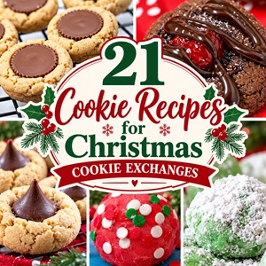 Need ideas for your Christmas cookie exchange? These 23 Christmas cookie recipes are full of festive favorites! Bake Candy Cane Kiss Cookies, Funfetti Cookies, Ginger Snap Cookies, Gum Drop Cookies, or Iced Oatmeal Cookies. For something extra special, try Melted Snowman Cookies, Peppermint Candy Sugar Cookies, or Chocolate No-Bake Cookies. Save this holiday baking list for your Christmas cookie exchange!