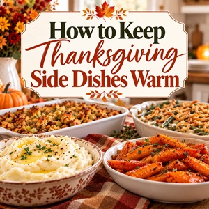 How to Keep Thanksgiving Side Dishes Warm